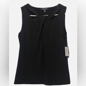Nine West Black Sleeveless Blouse